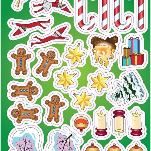 The Elf on the Shelf Santa's North Pole Friend Activity Book With Stickers NEW - Picture 4 of 7